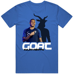 Kylian Mbappe France Soccer Goat T Shirt