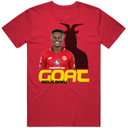 Ridle Baku German Soccer Goat T Shirt