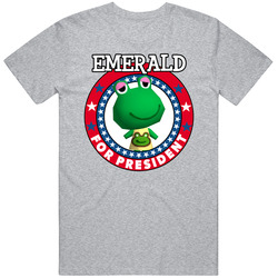 Emerald For President Animal Crossing T Shirt