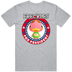 Freckles For President Animal Crossing T Shirt