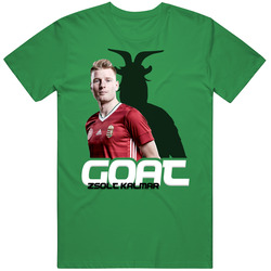 Zsolt Kalmar Hungary Soccer Goat T Shirt