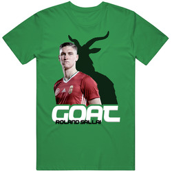 Roland Sallai Hungary Soccer Goat T Shirt