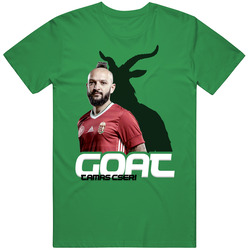 Tamas Cseri Hungary Soccer Goat T Shirt