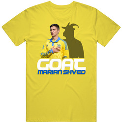 Marian Shved Goat Greatest Of All Time Ukraine Soccer T Shirt