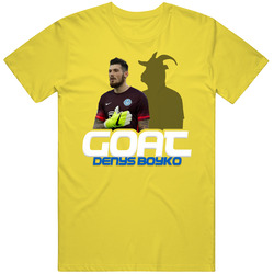 Denys Boyko Goat Greatest Of All Time Ukraine Soccer T Shirt