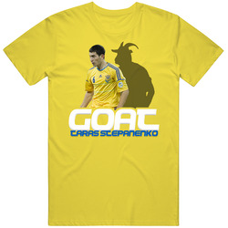 Taras Stepanenko Goat Greatest Of All Time Ukraine Soccer T Shirt