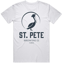 St Pete Brewing Company St Petersburg Florida Restaurant T Shirt