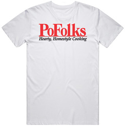 Po Folks Restaurant St Petersburg Florida Restaurant T Shirt