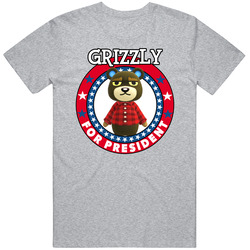 Grizzly For President Animal Crossing T Shirt