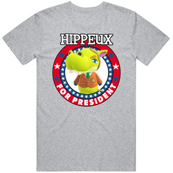 Hippeux For President Animal Crossing T Shirt