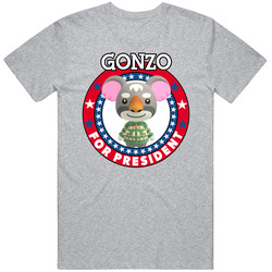 Gonzo For President Animal Crossing T Shirt