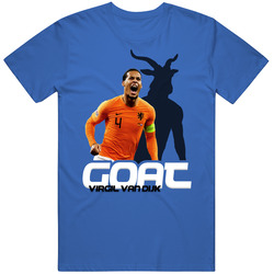 Virgil Van Dijk Netherlands Soccer Goat T Shirt