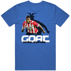 Denzel Dumfries Netherlands Soccer Goat T Shirt