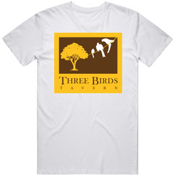 Three Birds Tavern St Petersburg Florida Restaurant T Shirt