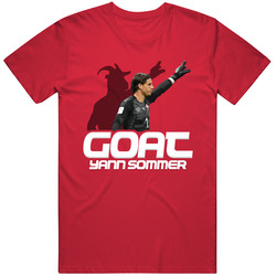 Yann Sommer Goat Greatest Of All Time Switzerland Soccer T Shirt