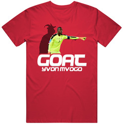 Yvon Mvogo Goat Greatest Of All Time Switzerland Soccer T Shirt