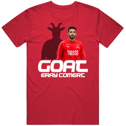 Eray Comert Goat Greatest Of All Time Switzerland Soccer T Shirt