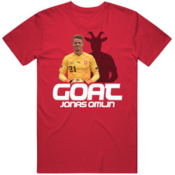 Jonas Omlin Goat Greatest Of All Time Switzerland Soccer T Shirt