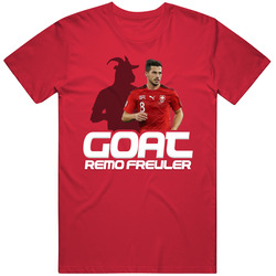 Remo Freuler Goat Greatest Of All Time Switzerland Soccer T Shirt