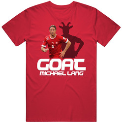Michael Lang Goat Greatest Of All Time Switzerland Soccer T Shirt