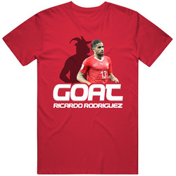 Ricardo Rodriguez Goat Greatest Of All Time Switzerland Soccer T Shirt