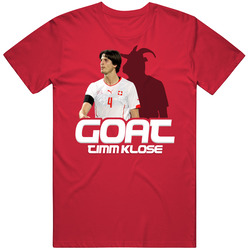 Timm Klose Goat Greatest Of All Time Switzerland Soccer T Shirt