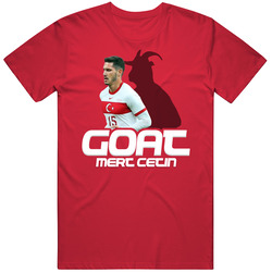 Mert Cetin Goat Greatest Of All Time Turkey Soccer T Shirt