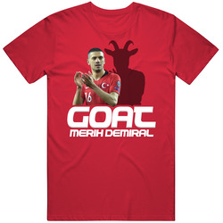 Merih Demiral Goat Greatest Of All Time Turkey Soccer T Shirt
