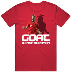 Kenan Karaman Goat Greatest Of All Time Turkey Soccer T Shirt