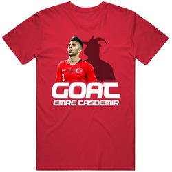 Emre Tasdemir Goat Greatest Of All Time Turkey Soccer T Shirt