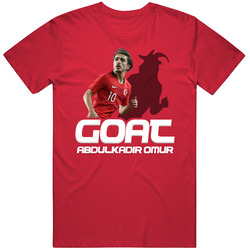 Abdulkadir Omur Goat Greatest Of All Time Turkey Soccer T Shirt
