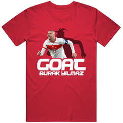 Burak Yilmaz Goat Greatest Of All Time Turkey Soccer T Shirt