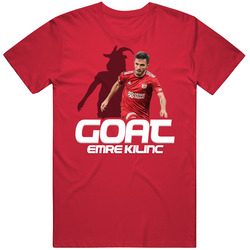 Emre Kilinc Goat Greatest Of All Time Turkey Soccer T Shirt