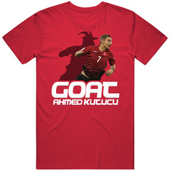 Ahmed Kutucu Goat Greatest Of All Time Turkey Soccer T Shirt