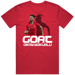 Okay Yokuslu Goat Greatest Of All Time Turkey Soccer T Shirt