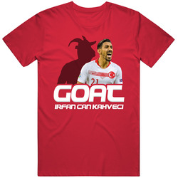 Irfan Can Kahveci Goat Greatest Of All Time Turkey Soccer T Shirt
