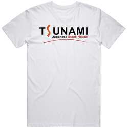 Tsunami Japanese Steak House St Petersburg Florida Restaurant T Shirt