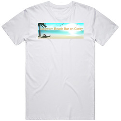 Swigwam Beach Bar St Petersburg Florida Restaurant T Shirt