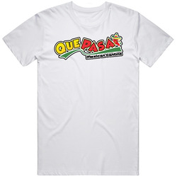 Que Pasa Mexican Cantina St Petersburg Florida Restaurant T Shirt