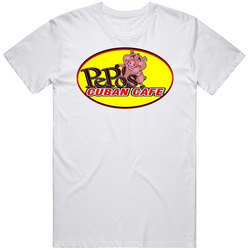 Pepo's Cuban Cafe St Petersburg Florida Restaurant T Shirt