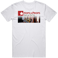 Hops And Props St Petersburg Florida Restaurant T Shirt