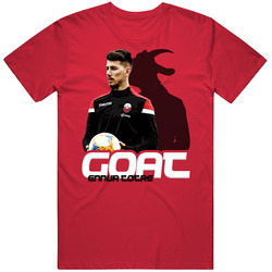Ennur Totre North Macedonia Soccer Goat T Shirt