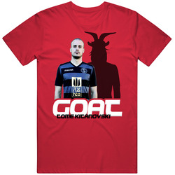 Tome Kitanovski North Macedonia Soccer Goat T Shirt