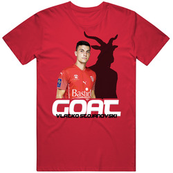 Vlatko Stojanovski North Macedonia Soccer Goat T Shirt
