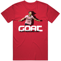 Ilija Nestorovski North Macedonia Soccer Goat T Shirt