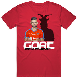Egzon Bejtulai North Macedonia Soccer Goat T Shirt