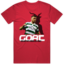 Stefan Ristovski North Macedonia Soccer Goat T Shirt