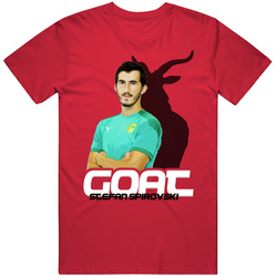 Stefan Spirovski North Macedonia Soccer Goat T Shirt