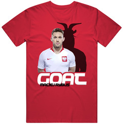 Maciej Rybus Poland Soccer Goat T Shirt