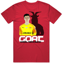 Karol Niemczycki Poland Soccer Goat T Shirt